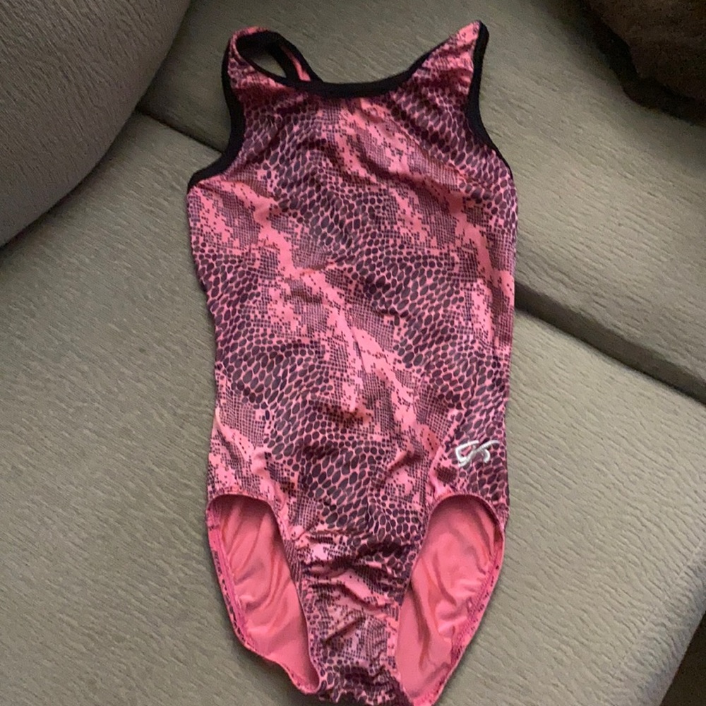Gk pink leotard